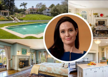 #OK! ანჯელინა ჯოლის $25,000,000 ღირებულების  სახლი ლოს-ანჯელესში! 