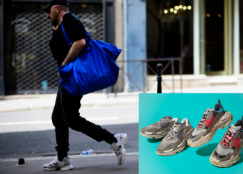Balenciaga-ს სპორტული ფეხსაცმელი, რომელიც ტელეფონს ტენის