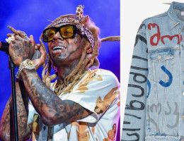 #OK! ცნობილი რეპერი Lil Wayne დემნა გვასალიას ჯინსის ქურთუკში! 