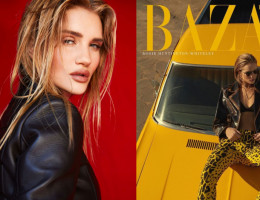 #OK! როზი ჰანტინგტონი ავსტრალიური Harper's Bazaar-ისთვის პოზირებს! ნახეთ მოდელის დახვეწილი იმიჯი!